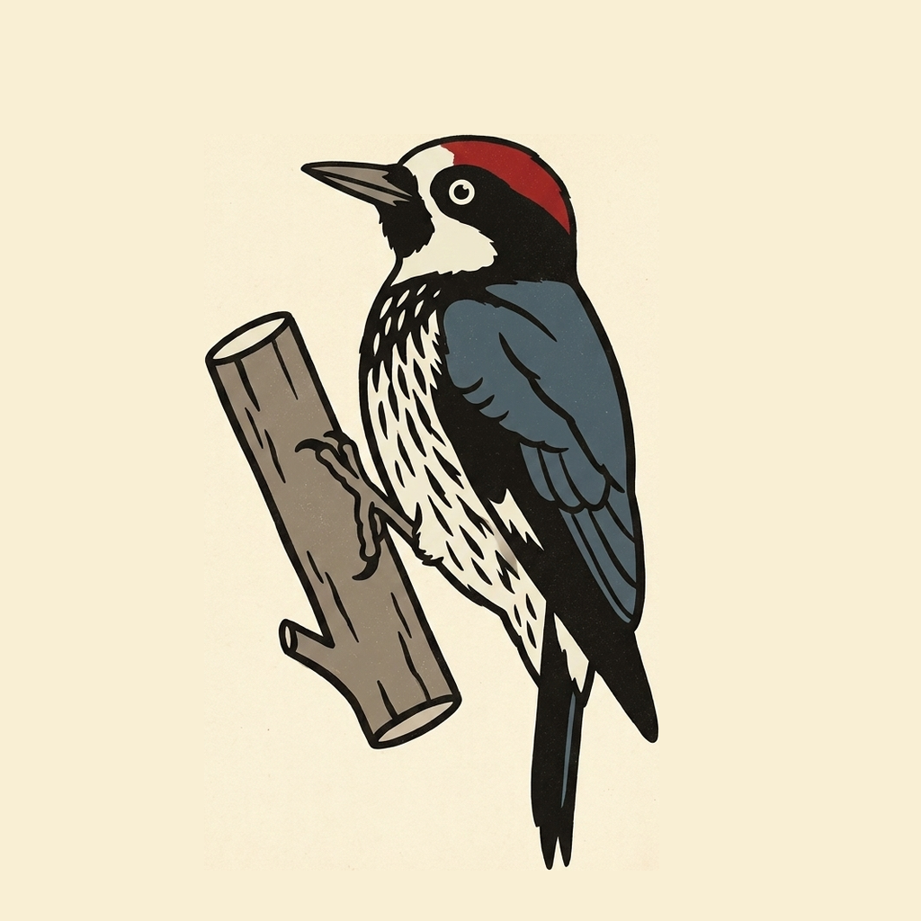 Acorn Woodpecker
