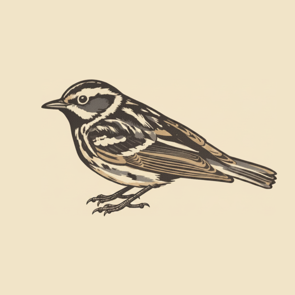 Black-and-white Warbler