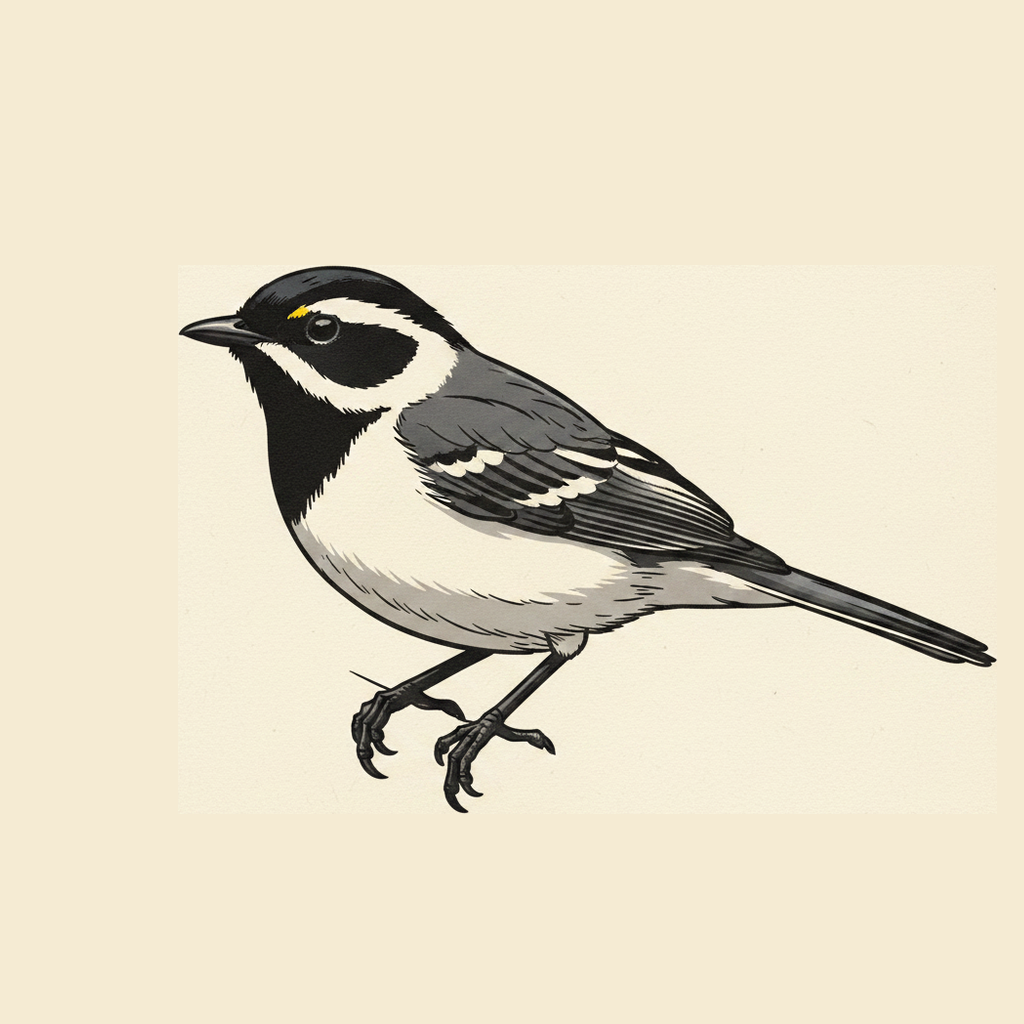 Black-throated Gray Warbler