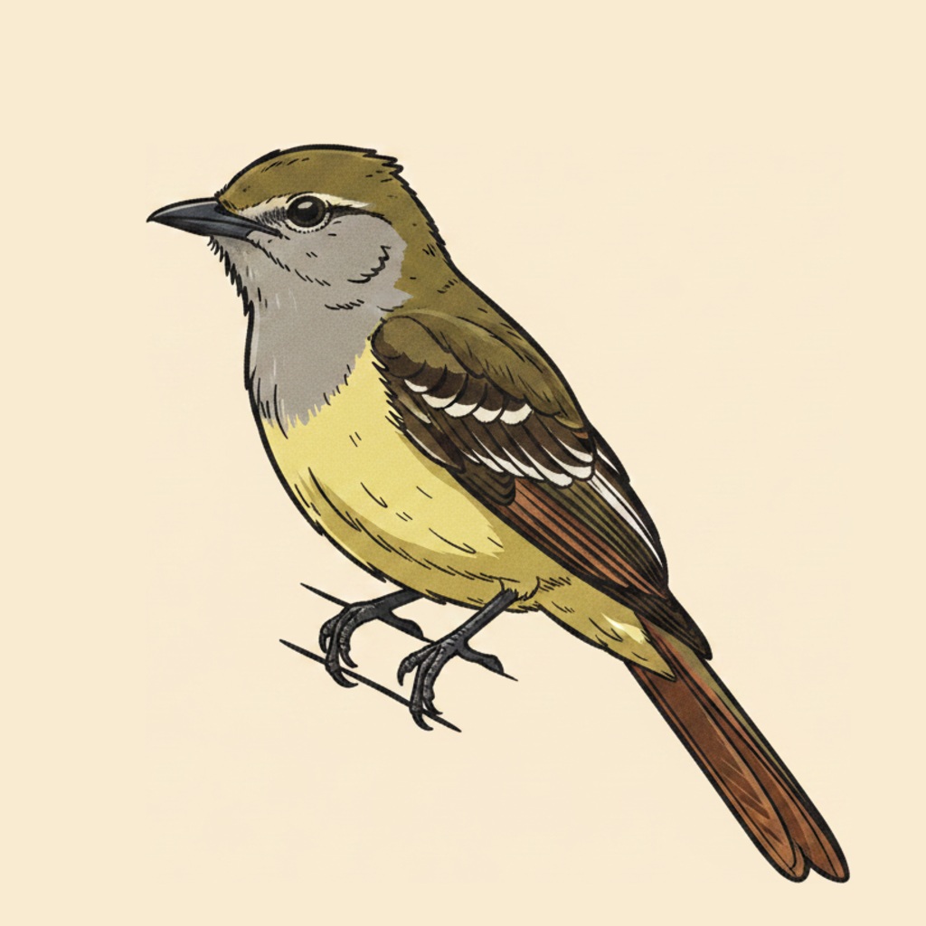 Great Crested Flycatcher