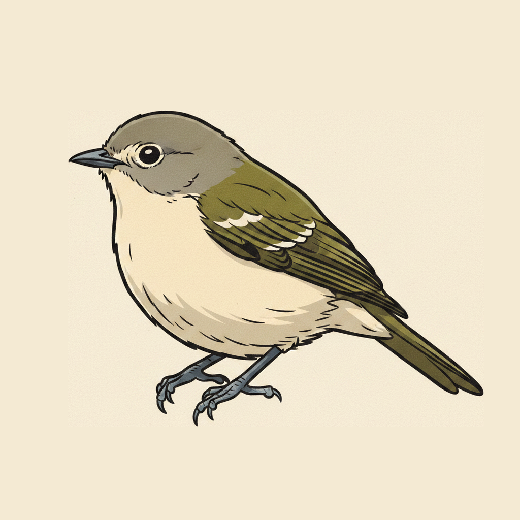 Hutton's Vireo