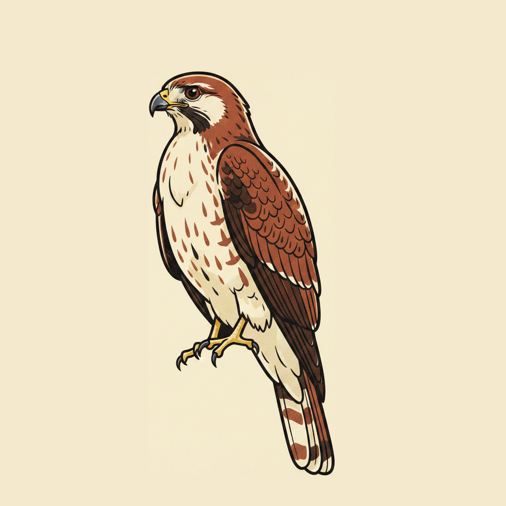 Red-shouldered Hawk