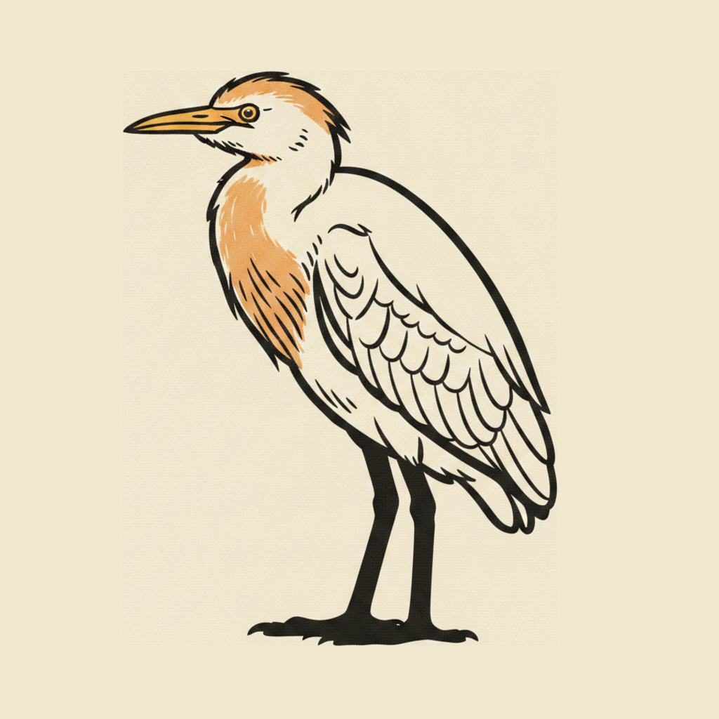 Western Cattle-Egret